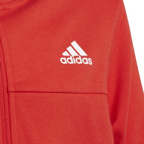 Adidas B Cotton TS sporta tērps pusaudžiem, melns/sarkans, HF4509