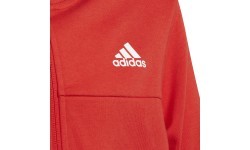 Adidas B Cotton TS tracksuit for teens, black/red, HF4509