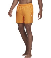 Adidas Solid CLX Short SL vīriešu peldšorti oranži HA0375
