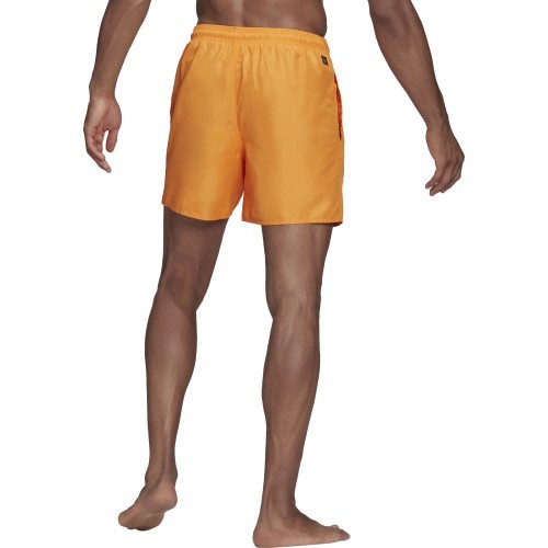 Мужские плавательные шорты Adidas Solid CLX Short SL оранжевые HA0375
