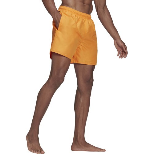 Adidas Solid CLX Short SL vīriešu peldšorti oranži HA0375