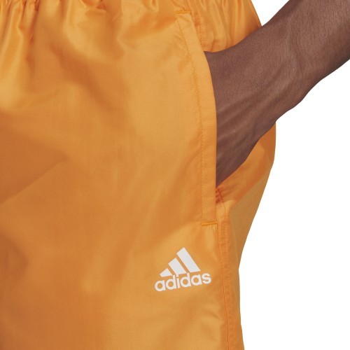 Adidas Solid CLX Short SL Men's Swim Shorts Orange HA0375