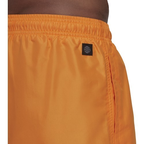 Мужские плавательные шорты Adidas Solid CLX Short SL оранжевые HA0375