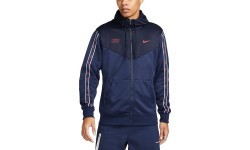 Мужская толстовка Nike M NSW Repeat SW PK FZ Hoody Navy DX2025 410