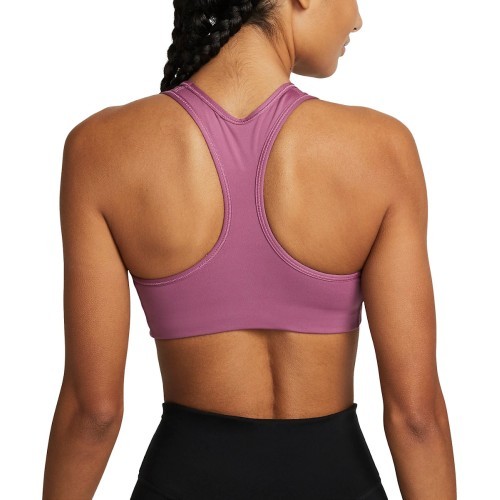 Женский спортивный бюстгальтер Nike Swoosh Bra Non Pad Purple BV3630 507