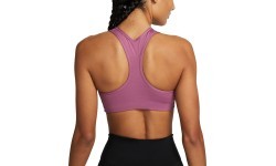 Женский спортивный бюстгальтер Nike Swoosh Bra Non Pad Purple BV3630 507