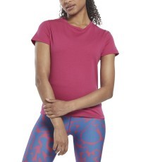 Женская футболка Reebok Wor Comm Cotton Tee Pink HI6913