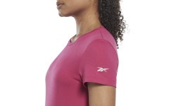 Reebok Wor Comm Cotton Tee sieviešu krekls Pink HI6913