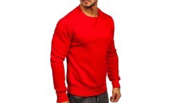 J.Style Men's Sweatshirt Red 68B10001-18