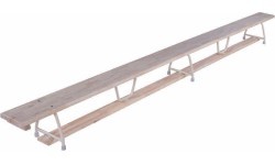 Gymnastics Bench Coma-Sport With Metal Legs