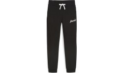 Женские спортивные брюки Puma ESS+ Script Pants чёрные 679350 01