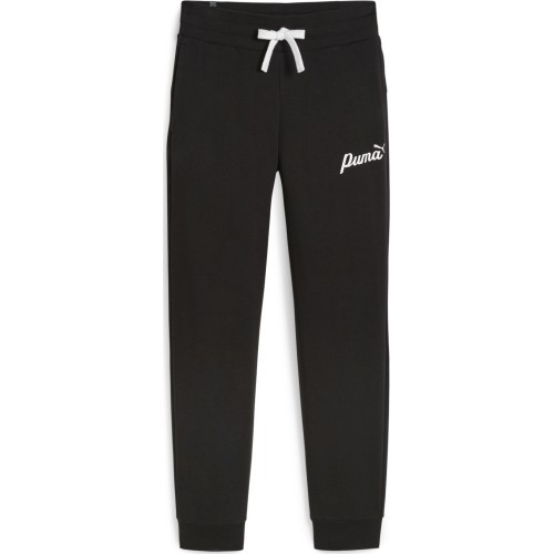 Puma ESS+ Script Pants sieviešu sporta bikses, melnas 679350 01
