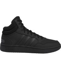 Adidas Hoops 3.0 Mid vīriešu apavi, melni, GV6683