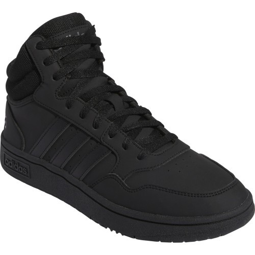 Adidas Hoops 3.0 Mid Men's Sneakers Black GV6683