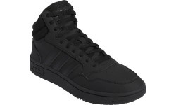 Adidas Hoops 3.0 Mid vīriešu apavi, melni, GV6683