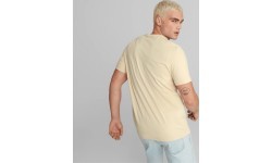 Puma kokvilnas vīriešu T-krekls Ess Logo Tee Cream 586667 85