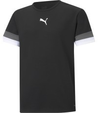 Puma Marškinėliai Paaugliams TeamRise Jersey Black 704938 03