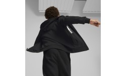 Puma Džemperis Paaugliams Active Sports Full-Zip Hoodie Black 670075 01