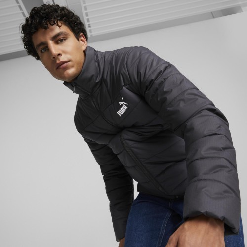 Puma Ess+ Padded Jacket vīriešu jaka Black 849349 01