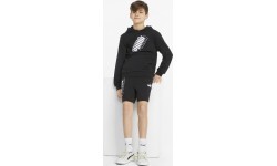 Puma Power Logo jaka ar kapuci pusaudžiem, melna 847297 01