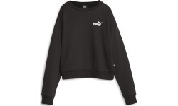 Женский свитшот Puma Ess+ Relaxed Crew FL чёрный 676801 01