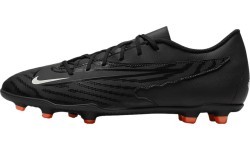Nike Phantom GX Club FG/MG vīriešu futbola apavi, melni/oranži, DD9483 010