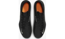 Мужские футбольные бутсы Nike Phantom GX Club FG/MG, чёрно-оранжевые, DD9483 010