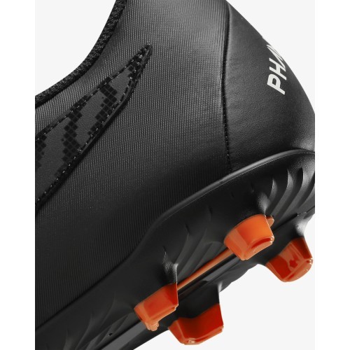 Nike Phantom GX Club FG/MG vīriešu futbola apavi, melni/oranži, DD9483 010