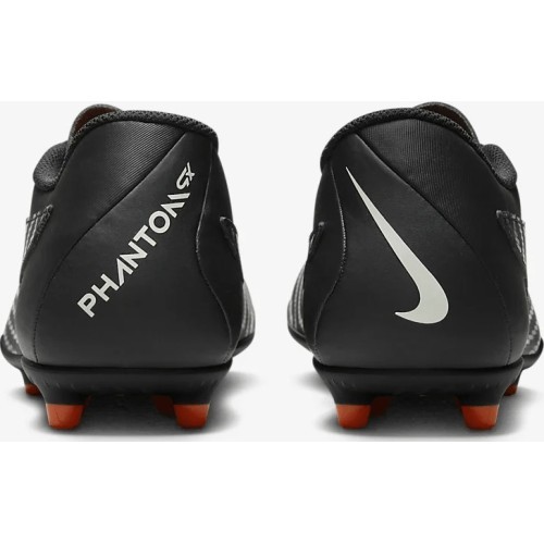 Nike Phantom GX Club FG/MG vīriešu futbola apavi, melni/oranži, DD9483 010