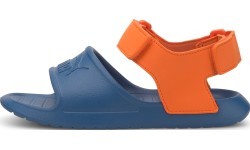 Puma Divecat V2 Injex bērnu sandales Blue Orange 369546 04