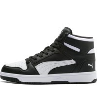 Puma Rebound LayUp SL Men's Shoes Black White 369573 01