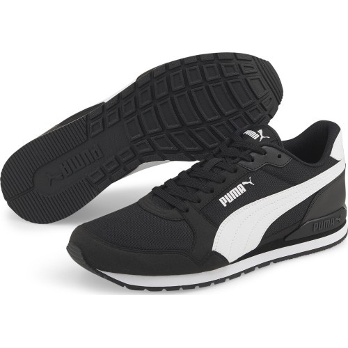Puma St Runner v3 vīriešu skriešanas apavi, melni 384640 01