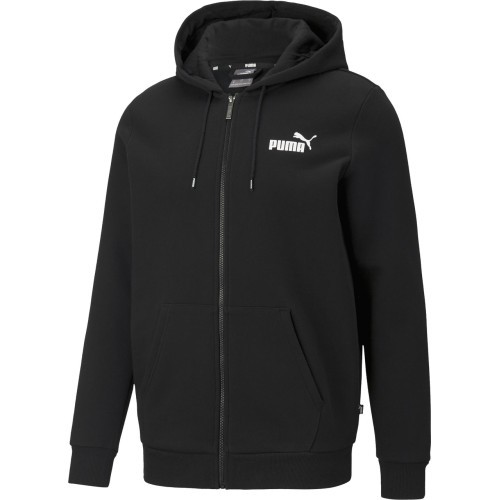 Мужская толстовка Puma Ess Small Logo FZ Black 586702 01
