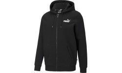 Puma Men's Sweatshirt Ess Small Logo FZ Black 586702 01
