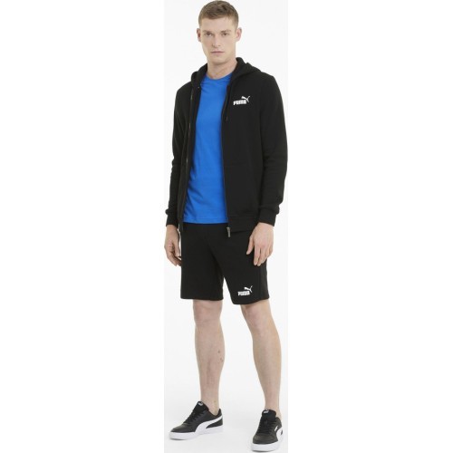 Мужская толстовка Puma Ess Small Logo FZ Black 586702 01