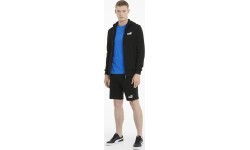 Puma vīriešu džemperis Ess Small Logo FZ Black 586702 01