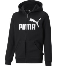 Puma džemperis pusaudžiem Ess Big Logo FZ Black 586967 01