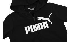 Puma džemperis pusaudžiem Ess Big Logo FZ Black 586967 01