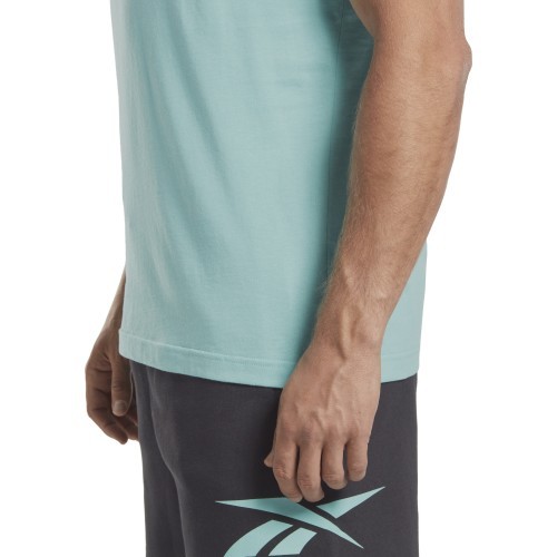 Мужская футболка Reebok Ri Left Chest Logo, синяя HH8310
