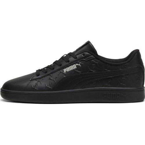 Мужская обувь Puma Smash 3.0 Superlogo чёрная 395090 01