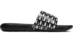 Nike Victori One Slide Print Men's Slippers Black White