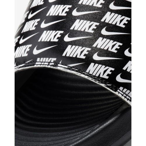 Nike vīriešu čības Victori One Slide Print, melnas/baltas