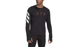 Adidas Conf Gfx Ls vīriešu krekls, melns