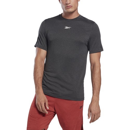 Reebok Wor Melange Tee vīriešu T-krekls, pelēks H46641