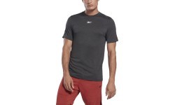 Reebok Wor Melange Tee vīriešu T-krekls, pelēks H46641