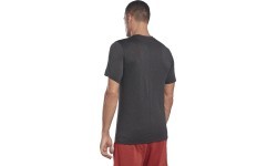 Мужская футболка Reebok Wor Melange Tee, серая H46641