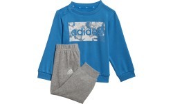 Adidas I Lin Ft Jog Kids' Tracksuit Grey Blue HF1910