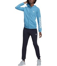 Женский спортивный костюм Adidas W Lin FT TS чёрно-синий HD1696