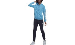 Adidas W Lin FT TS Women's Tracksuit Black Blue HD1696