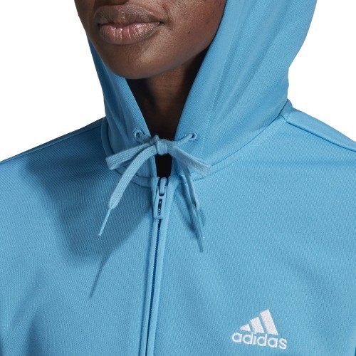 Женский спортивный костюм Adidas W Lin FT TS чёрно-синий HD1696
